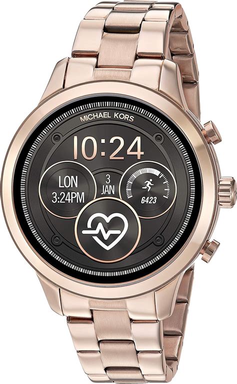 michael kors smartwatch schwarz|michael kors smart watch price.